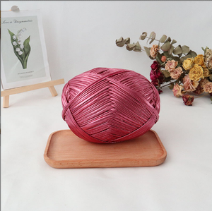 Hilo metálico <span class=keywords><strong>de</strong></span> poliéster <span class=keywords><strong>de</strong></span> 200G, hilo metálico para camiseta, hilo <span class=keywords><strong>trapillo</strong></span> para tejer, <span class=keywords><strong>ganchillo</strong></span> para cesta <span class=keywords><strong>de</strong></span> almacenamiento <span class=keywords><strong>de</strong></span> Juguetes DIY - Product Image 2