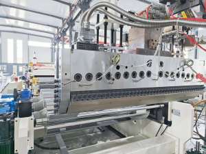 PC Pet mái máy đùn thiết bị PC Pet sóng trong suốt Bảng điều khiển Tấm lợp ngói máy đùn + 8613361497218 - Product Image 6