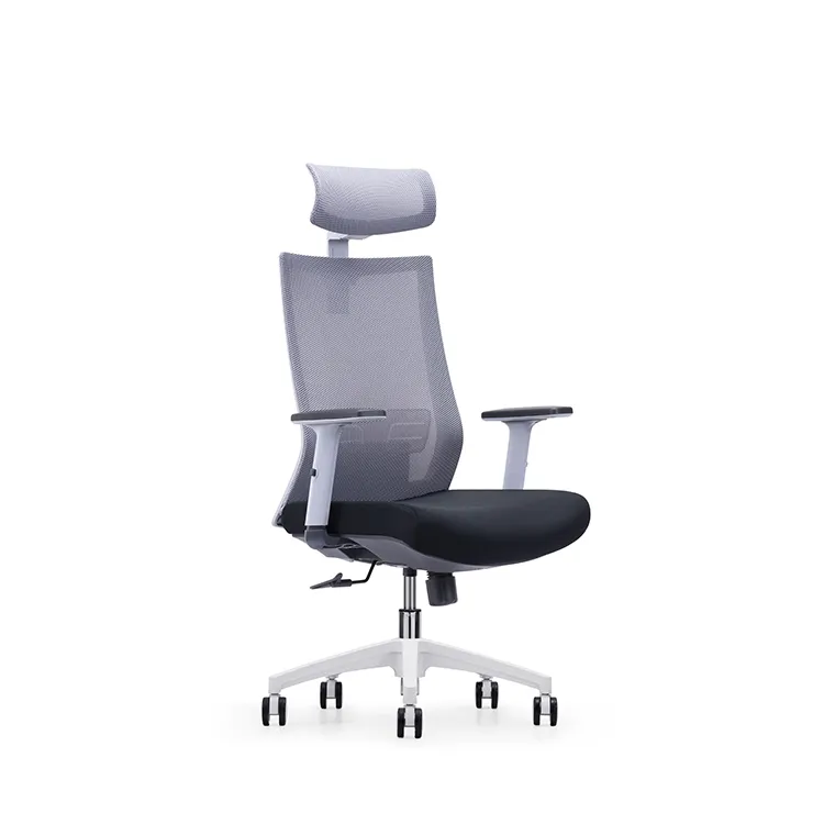 Новый дизайн, удобная коммерческая мебель, пластиковый офисный стул, поворотный стул, офисный сетчатый стул с высокой спинкой, Muebles