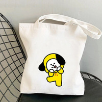 Sac en toile personnalisé de 10 oz avec cordon de serrage, emballage cadeau en tissu blanc pour produits de vente au détail