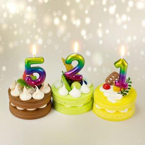 Bougie d'anniversaire personnalisée en <span class=keywords><strong>cire</strong></span> de paraffine - Le <span class=keywords><strong>meilleur</strong></span> choix pour les fêtes, les décorations du Ramadan et d'Halloween - Product Image 6
