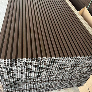 Revestimiento de pared compuesto WPC <span class=keywords><strong>Tablero</strong></span> de panel de revestimiento de construcción <span class=keywords><strong>exterior</strong></span> - Product Image 2