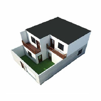 Installation rapide Chambre d'hôtel Conception de maison modulaire préfabriquée Nouvelle technologie Plans duplex Panneau sandwich pour appartements