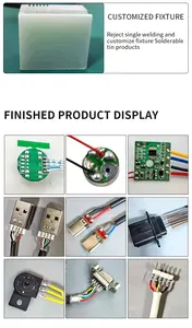 Draht produkte Maschine Neueste USB-Datenkopf herstellungs ausrüstung Kleine Löt maschine Kabel löt maschine