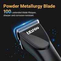 Cortadora de Pelo para Perros LILIPRO EagleP con Cuchilla en D, Set de Recortadora Eléctrica para Mascotas de Pelaje Grueso, Kit de Aseo Inalámbrico para Gatos con Pantalla LCD