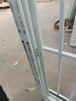 PVC Schiebefenster Design Anti Einbruch Fenster Sicherheit UPVC Glas Schiebefenster für Haus
