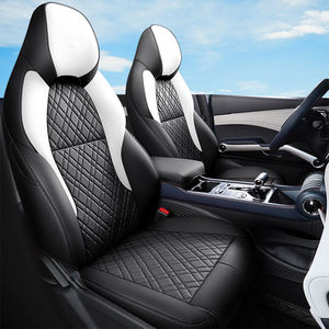 BYD ATTO 3 YUAN PLUS EV <span class=keywords><strong>2022</strong></span> Kit de Carrocería Personalizado, Funda Completa para Asientos de Coche, Cojín de Cuero de Estilo Deportivo de Lujo con Juego Completo Delantero y Trasero - Product Image 6