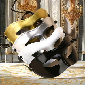 หน้ากากเวนิสสีเงินทองสีดำและสีขาวสำหรับผู้ใหญ่หน้ากากฮาโลวีนงานปาร์ตี้สำหรับผู้ชายผู้หญิงผู้หญิง - Product Image 4