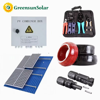 Système solaire connecté au réseau de 3 à 10 kW, système photovoltaïque complet avec onduleur Deye, panneaux solaires, structure de montage et câbles photovoltaïques