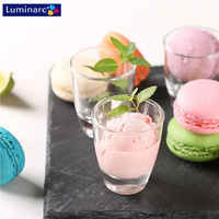 Fabricant Luminarc Emballage d'origine Vente en gros Mini tasse de tequila personnalisée Verre à liqueur Alcool Verre à liqueur Mini cadeaux