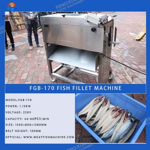 เครื่องแล่เนื้อปลาอัตโนมัติ FGB-170 สำหรับปลาทิลาเปีย ปลาคอด ปลาไวท์ฟิช และปลาเทราท์ - Product Image 6