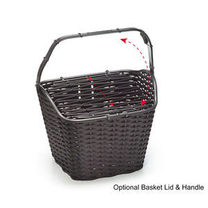 Panier de vélo Sunnywheel KA119 à fixation avant, léger et robuste pour la conduite urbaine quotidienne et le shopping - Product Image 4