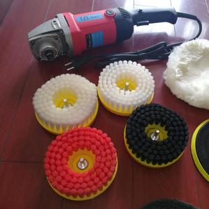 <span class=keywords><strong>Cepillo</strong></span> de disco OEM personalizable con cerdas industriales de nailon para limpiar el sofá, <span class=keywords><strong>cepillo</strong></span> eléctrico de grado Diy para <span class=keywords><strong>taladro</strong></span> - Product Image 5