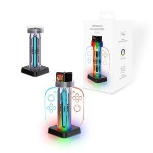 Nueva base de carga del controlador de luces RGB <span class=keywords><strong>compatible</strong></span> <span class=keywords><strong>con</strong></span> <span class=keywords><strong>Nintendo</strong></span> <span class=keywords><strong>Switch</strong></span> 2 - Product Image 6