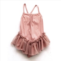 Vente en gros personnalisée 2026 – Maillot de bain/Justaucorps tutu en tulle pour enfants et adolescents, en tissus doux de qualité supérieure, offre spéciale
