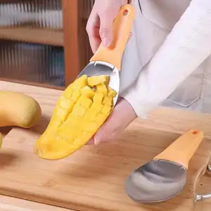 Mango Spezial messer Fruchtform Grab löffel zum Öffnen Wassermelone schneidwerk zeug Avocado Dicing Grain Artifact Split Mould