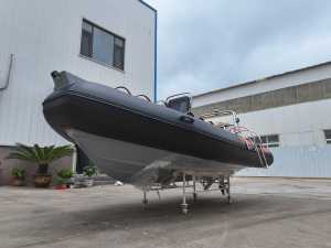 <span class=keywords><strong>Bateau</strong></span> <span class=keywords><strong>pneumatique</strong></span> semi-rigide Zhenbo <span class=keywords><strong>4</strong></span>,3 m RIB 430A en Hypalon 1,2 mm PVC, <span class=keywords><strong>bateau</strong></span> de pêche, <span class=keywords><strong>bateau</strong></span> de plongée, 7 <span class=keywords><strong>places</strong></span> - Product Image 4