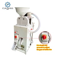 200-300 kg/h Paddy Mize Riz Noir Fraiseuse Riz Moulin Machines/Nouveau Type De Petite Taille Riz Miller à Vendre