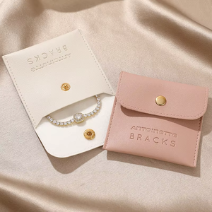 Eco-friendly Luxe Discreet Ring Necklace Boxes Fashion Rectangle Carton Jewelry Packaging Gift Boxes <b>Magnetic</b> Closure Box - Product Image 2