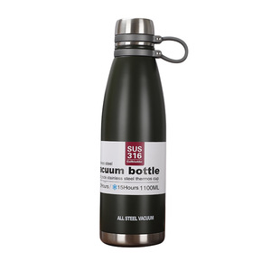 Bouteille isotherme en acier inoxydable 650 ml, bouteille d'eau sportive entièrement en acier, thermos portable pour l'extérieur - Product Image 5