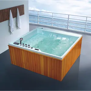 Abs Whirlpool Massage Bathtub Outdoor Indoor Spa Hot Tubs Bath Tubs