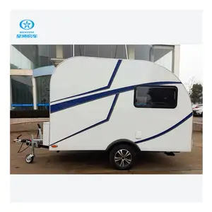 Factory Manufacturers China Sales Fiberglass Australian Rv Motorhomes Luxury Offroad Camper Teardrop Trailer