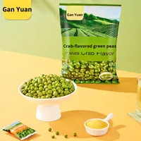 Petits pois originaux aux saveurs de wasabi et d'ail, croustillants, cuits au four, faible teneur en matières grasses, 500 g, emballés individuellement, collations de loisirs pour le bureau