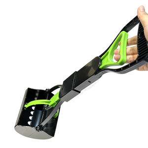 Mango largo perro grande pequeño Pet caca recoger aseo gato Pooper Scooper perrito portátil caca Catcher - Product Image 6