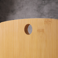 Planche à découper multifonctionnelle en bambou, durable, écologique, antibactérienne, pour charcuterie, ustensile de cuisine, vente en gros
