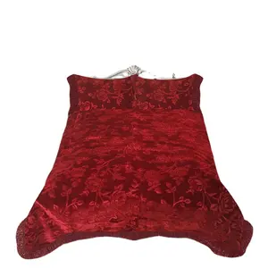 Raschel quality super warm blanket 200x230cm luxury thick blanket raschel bed blankets make in china