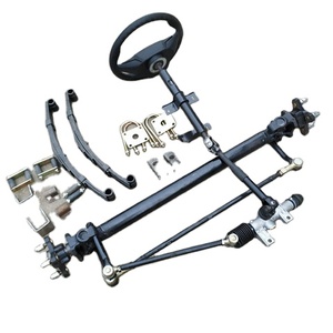 Kit de suspension tricycle électrique 3 changement de roue modifier à <span class=keywords><strong>4</strong></span> roues essieu de direction - Product Image 1