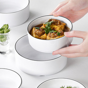 Bols en mélamine Xiangyuan 5045 empilables, pour la cuisson à la vapeur, les accompagnements, couleur unie, compatibles micro-ondes - Product Image 2