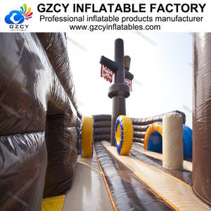 2024 conception populaire <span class=keywords><strong>bateau</strong></span> <span class=keywords><strong>pirate</strong></span> toboggan gonflable énorme <span class=keywords><strong>piscine</strong></span> d'eau en PVC en gros - Product Image 6