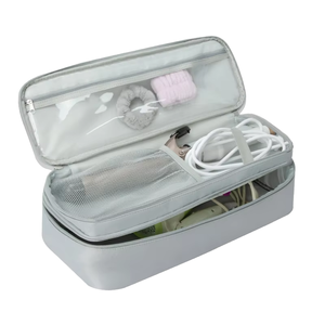 Sac de rangement portable double couche pour sèche-<span class=keywords><strong>cheveux</strong></span> et accessoires, étui de transport pour brosse sèche-<span class=keywords><strong>cheveux</strong></span>, volumateur, styler - Product Image 1