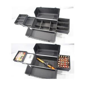 Salon de <span class=keywords><strong>coiffure</strong></span> chariot <span class=keywords><strong>valise</strong></span> pour coiffeur maquillage boîte organisateur professionnel roulant voyage maquillage train cas sur roues - Product Image 5