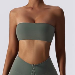 Unibody Naked Sense <span class=keywords><strong>Sous</strong></span>-vêtements de <span class=keywords><strong>sport</strong></span> Anti - <span class=keywords><strong>Go</strong></span> Out of the Chest With a Bottom Fitness Top Tight Yoga Clothes - Product Image 4