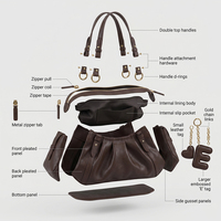Sacs à main LZ en cuir Nappa véritable de qualité supérieure, sacs à bandoulière souples de type hobo, sacs fourre-tout pour femme avec poignée supérieure, logo de marque personnalisé