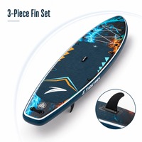 Kit de planche de surf pour activités nautiques en plein air avec accessoires de sécurité
