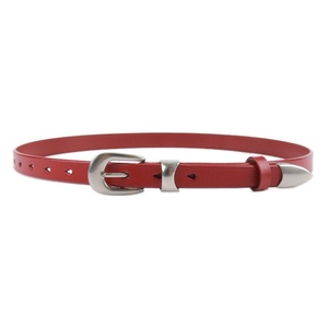 Ceinture décontractée pour femme <span class=keywords><strong>en</strong></span> cuir de vachette véritable de haute qualité avec boucle ardillon <span class=keywords><strong>en</strong></span> alliage, idéale pour pantalons et jeans - Product Image 5