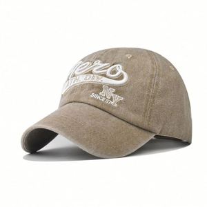 2025 New Sporty Outdoor Four Seasons Baseball <b>Cap</b> Washed Cotton Custom <b>NY</b> 3D Embroidered Men Women Baseball <b>Cap</b> - Product Image 4