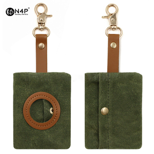 N4P 친환경 창의적인 새로운 휴대용 야외 산책용 반려동물 배변봉투-캔버스 걸이형 가볍고 튼튼한 방수 강아지 배변봉투 - Product Image 3