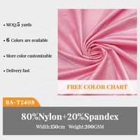 Échantillon gratuit de tissu extensible en polyamide et élasthanne, paillettes métalliques néon mystique, pour justaucorps de patinage, de gymnastique et de maillots de bain