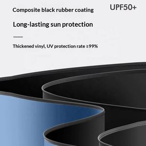 ร่มพับสามตอนแบบอัตโนมัติเต็มรูปแบบ OEM โครงสร้าง 10 ซี่ ผ้าไนลอน 190T ด้ามจับอลูมิเนียมอัลลอย สีพื้น ดีไซน์ทันสมัย สีดำ - Product Image 3