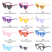 Lunettes de soleil œil de chat pour femmes 2025 – Rétro, en forme de cœur, protection UV400