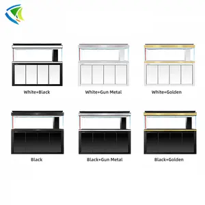 China manufacturer hot selling cabinet fish tank can be customized to produce aquarium fish raising glass material