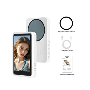 Nueva Pantalla Magnética para Vlogging Compatible con Apple iPhone 17 16 15, Monitor Inalámbrico con Cámara Trasera para Transmisión en Vivo - Product Image 5