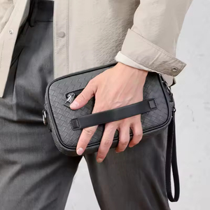 Sac Bandoulière <span class=keywords><strong>Homme</strong></span> en Similicuir PU Côté Personnalisable, Imperméable, Luxe Sportif, pour Affaires et Voyage - Product Image 3