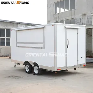 Oriental Shimao Concession Bubble Tea Cheap Food Trailer Fully Equipped Cart Australian Standard With Low Shipping Cost