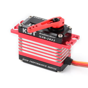 Ventes chaudes KST X20-1035 DC7.4V 12Kgf.cm 0.030sec Moteur numérique à engrenages métalliques sans balais Boîtier en alliage d'aluminium pour RC de classe 500-800 - Product Image 4