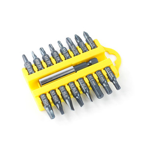 S2 <b>Screwdriver</b> <b>Bit</b> <b>Set</b> 20-40Pcs Industrial Grade Phillips Flathead <b>Bits</b> For Electric Air Tools - Product Image 3
